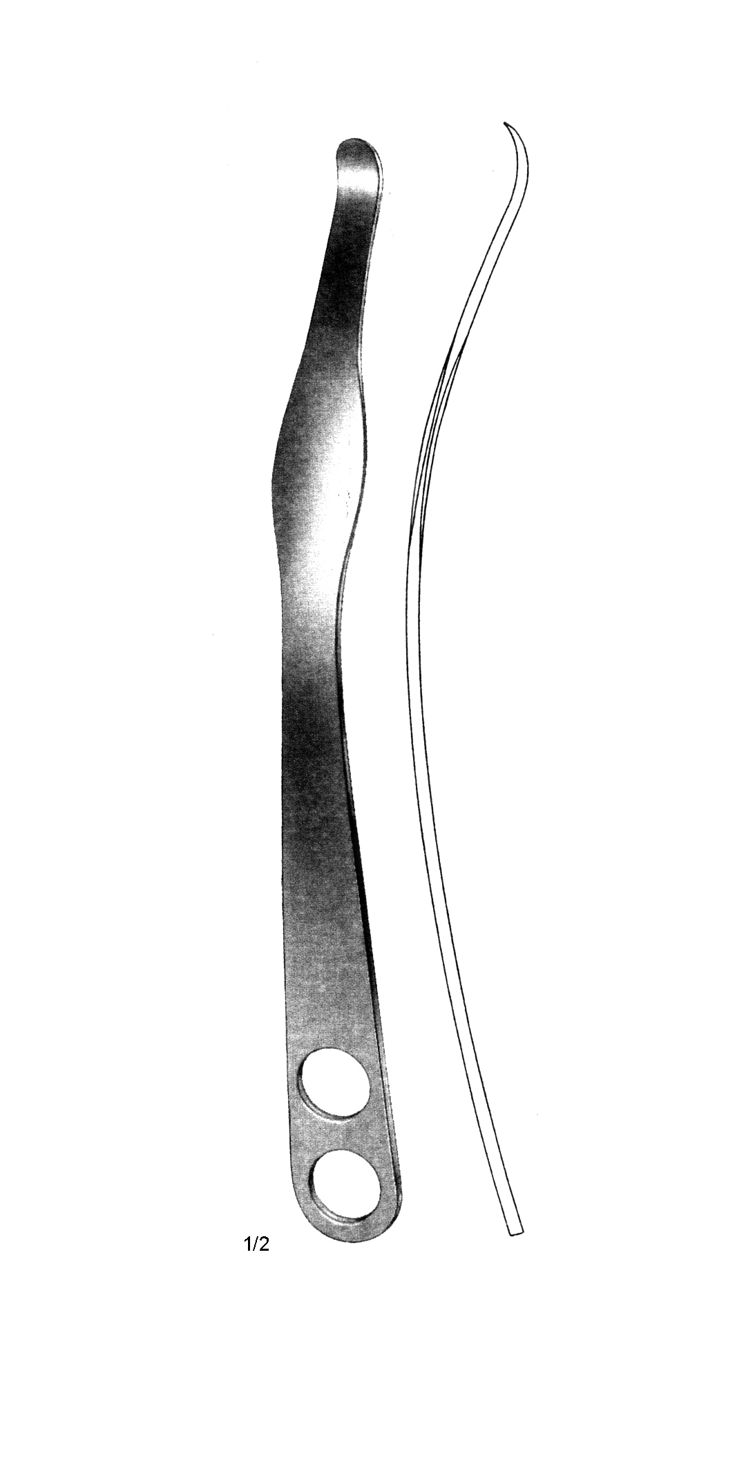 HOHMAN KEMİK LEVYESİ 24MM 27.5CM